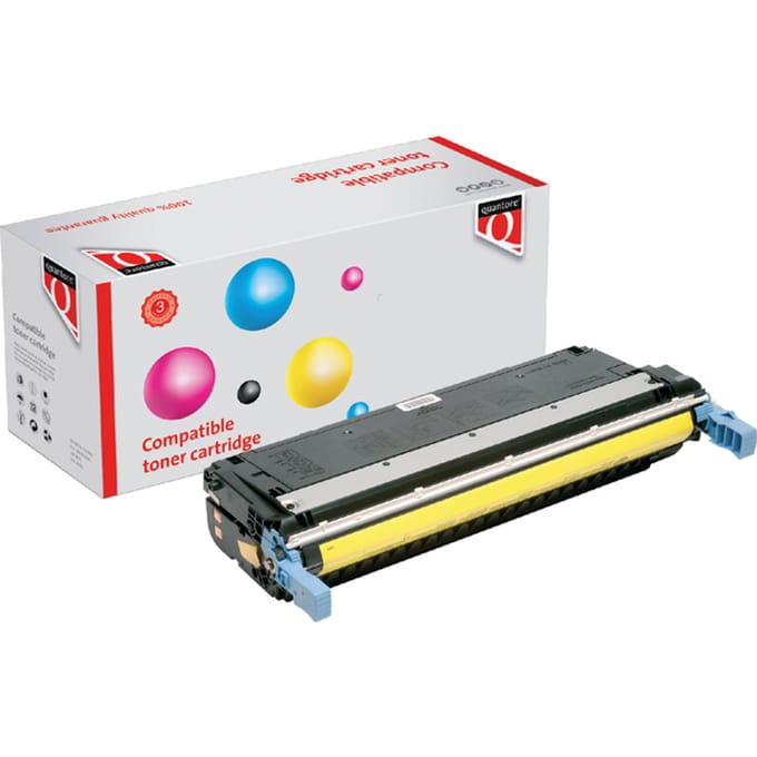 Tonercartridge Quantore alternatief tbv HP C9732A 645A geel