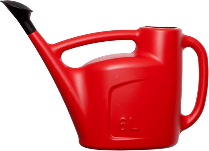 Stevige Gieter 6 Liter Rood - Ideaal voor Binnen en Buiten
