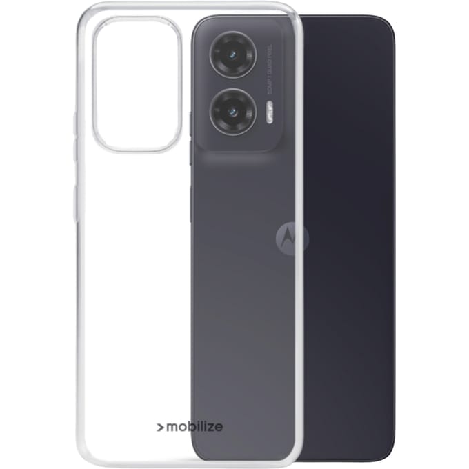 Mobilize Motorola Moto G35 TPU Hoesje Transparant