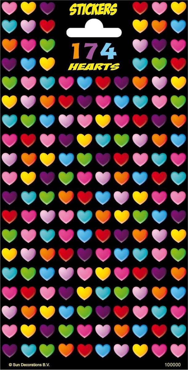 Stickers 174 Hartjes