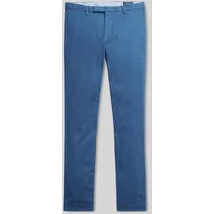 slim fit chino van katoenmix