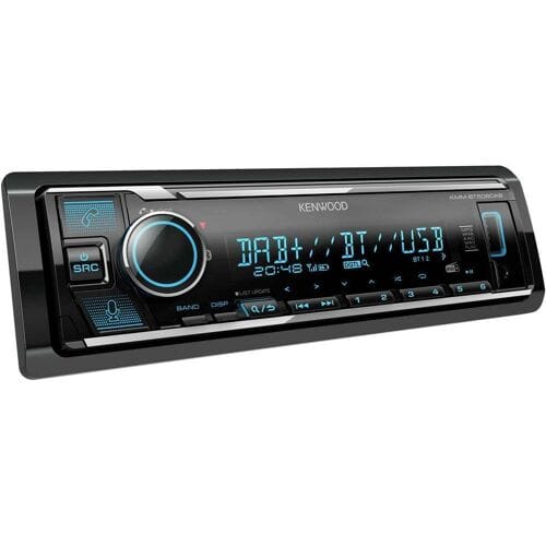 Kenwood KMMBT508DAB Autoradio enkel DIN DAB+ tuner, Aansluiting voor stuurbediening, Bluetooth handsfree
