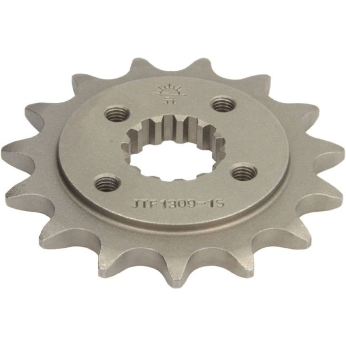 Stalen standaard tandwiel voor motor JT Sprockets 520 Honda XR 650 L (RD06) / Polaris Outlaw 500 15T