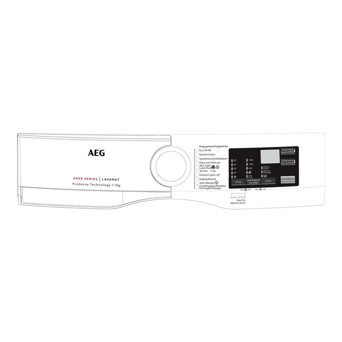 AEG controlepaneel, wit, AEG, NL,FR 140230232013