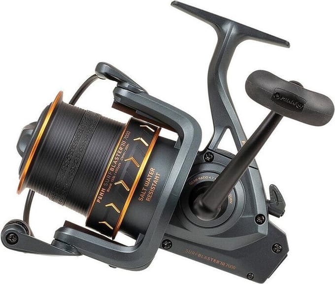Penn Surfblaster III - Longcast - 8000 LCEU Spin - Big Pit Molen  - 755 gr - 4.7:1 lagers