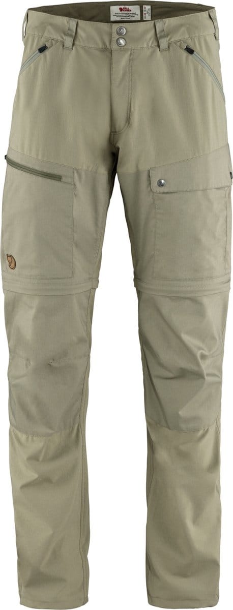 FJALLRAVEN Abisko midsum.zip-off trssrs - mannen - savanna light olive - 50