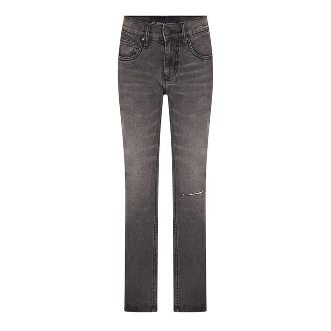 Criminal Damage Essential Ripped Slim-jeans voor dames (Grijs)