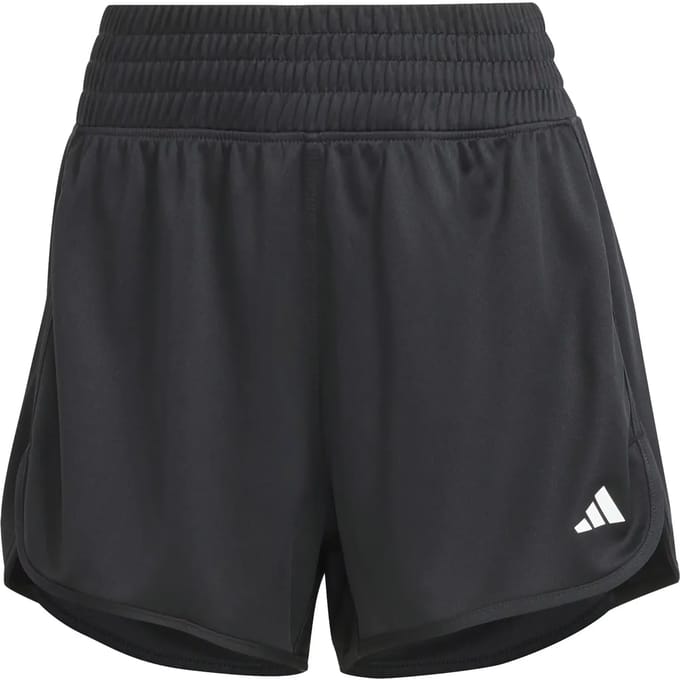 adidas Performance Pacer Essentials Knit High-Rise Short - Dames - Zwart