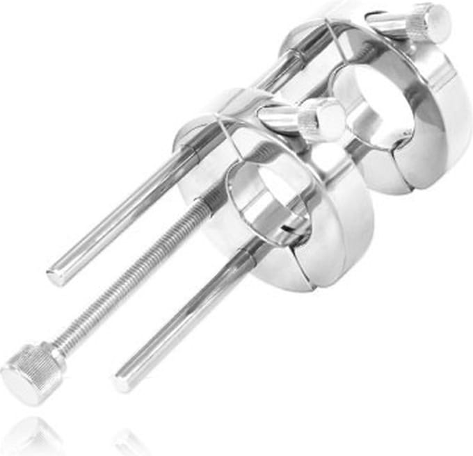 Black Label - The Ultimate - Ball stretcher met Stelschroeven - RVS