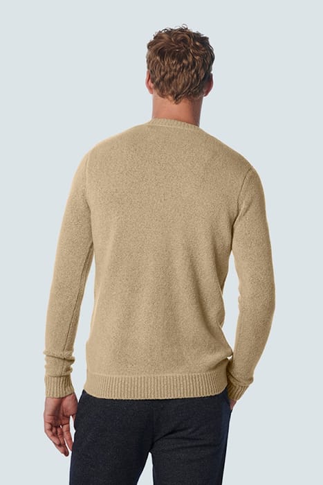 No Excess Pullover Crewneck Soft Stretch Stone Maat: XXL | Sweaters Outlet | Heren | Beige