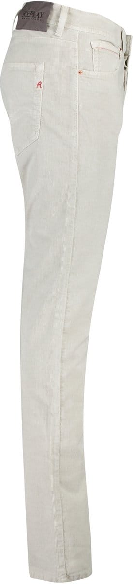 jeans Replay Grover beige effen denim normale fit