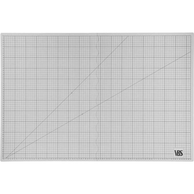 VBS Opvouwbare snijmat "Cool Grey - DIN A1