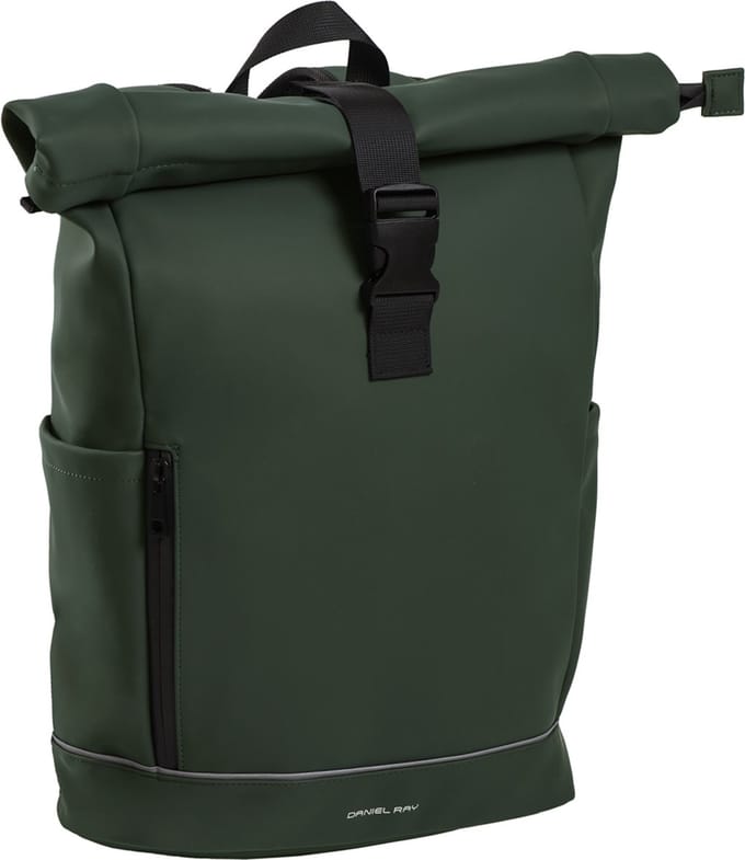 Daniel Ray Highlands Rolltop Laptop Rugzak Waterproof - 15,6 inch - Groen