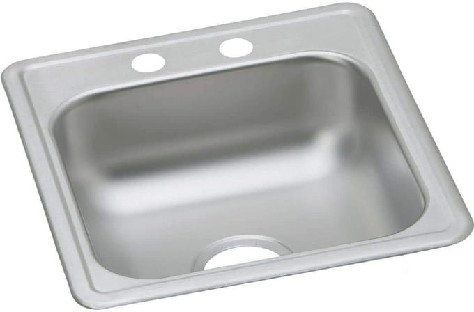 Ronde Inbouw Spoelbak RVS Bar Keuken Wastafel Satijn