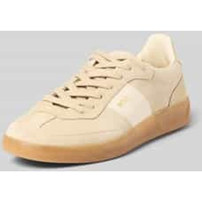 Low top sneakers van echt rundleer model 'Brenta_Tenn_sdlt'