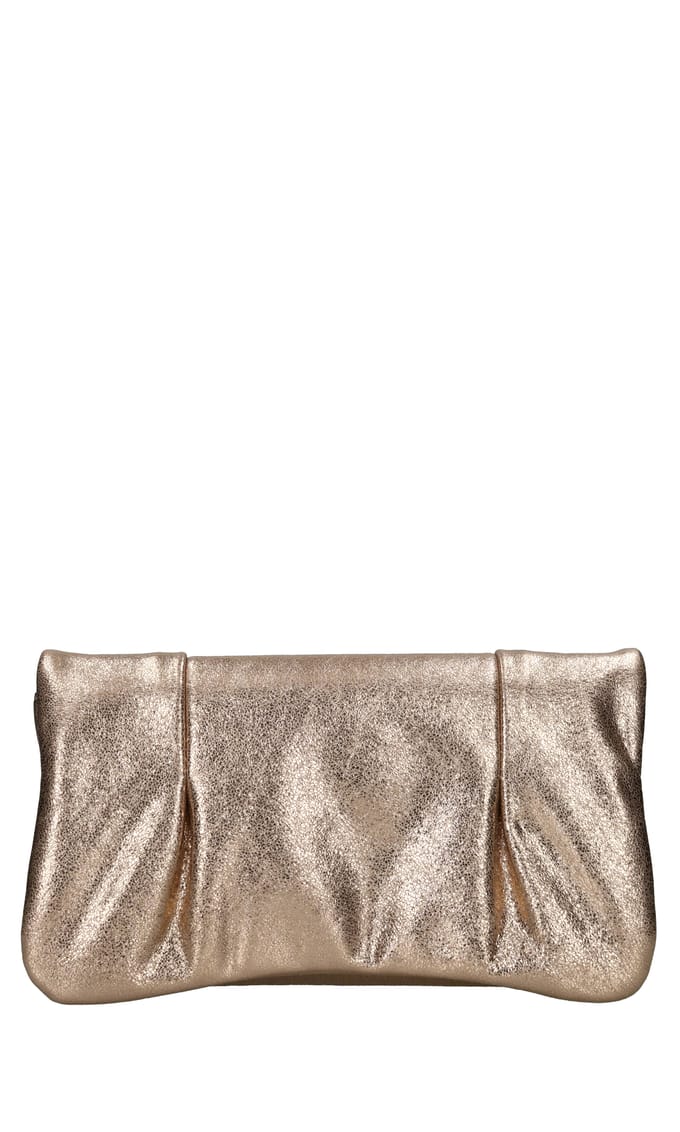 GIANNI CHIARINI Schoudertas Koppeling Glenda Crossbody Bag Champagne Goudkleurig