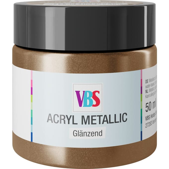 VBS Acryl metallic - Antiek koper