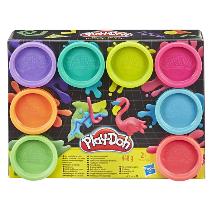 Play-Doh Regenboog 8-pack - E5062 - blauwe doos Klei