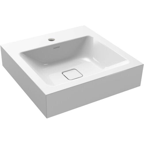 Kaldewei CONO wall-mounted washbasin 3079 with 1 tap hole, 50 cm 908606013001
