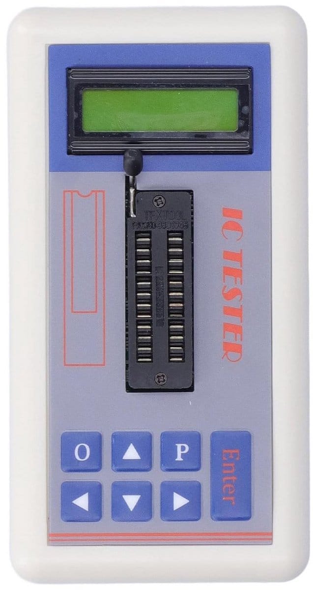 Transistor IC Tester - Micro-elektronicadetector - Circuit Identificatie - 1300+ Ingebouwde Modellen - Compact Formaat