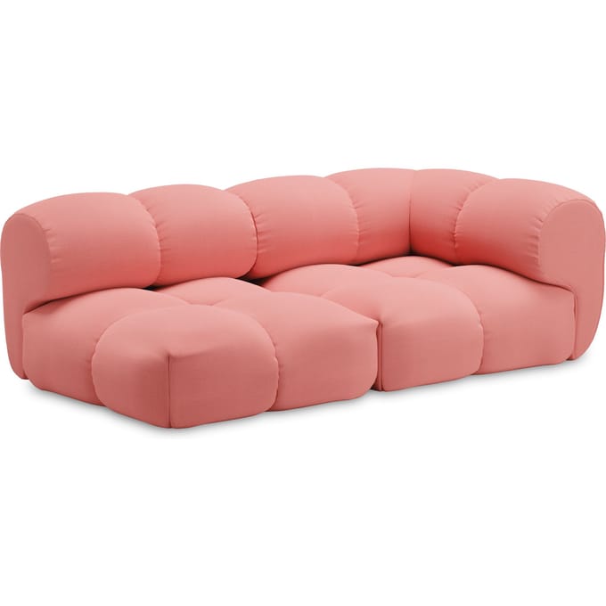 Objekte unserer Tage zander Sofa Design 03 rechts (2,5--zit) - Vidar 0622 roze