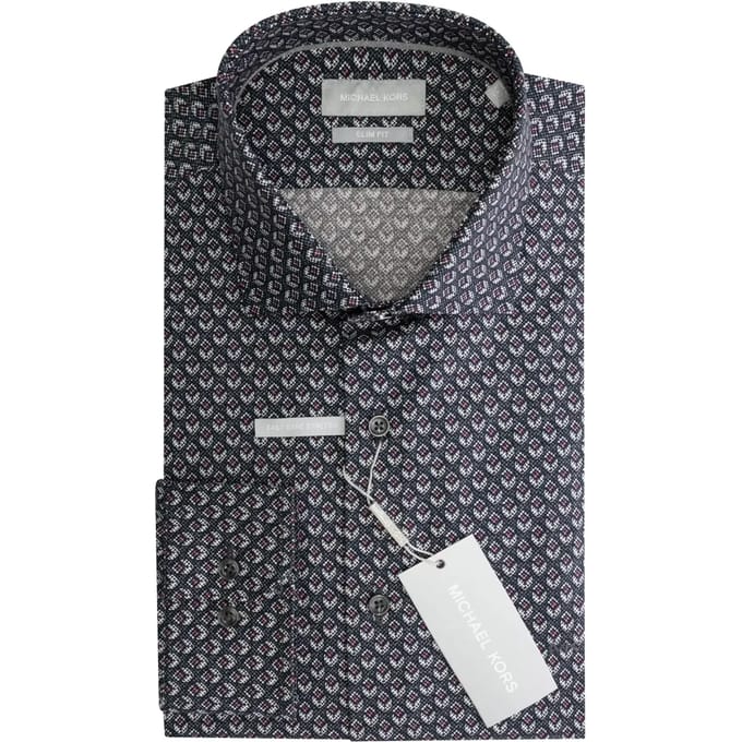 Slim fit shirt met print Michael Kors Diamond