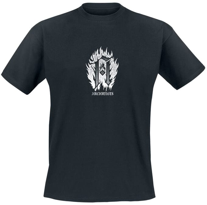 Architects T-shirt - Burn Logo - S tot 5XL - voor Mannen - zwart