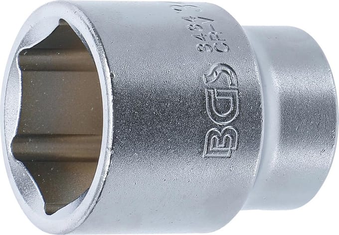 Dopsleutel 20 mm (3/4") - Zeskant 34 mm - Verchroomd