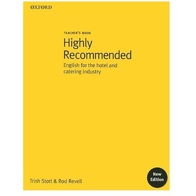 Highly Recommended, New Edition: Teacher's Book - Trish Stott