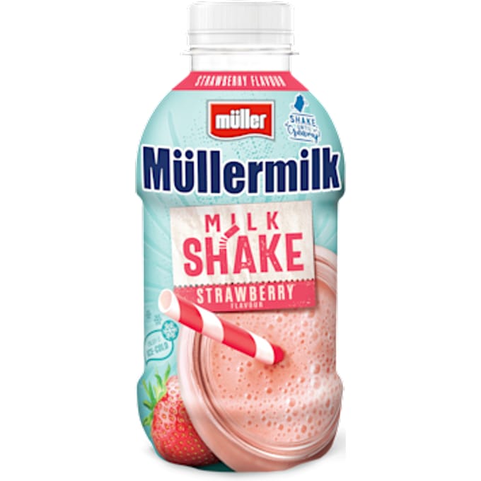Milk shake aardbei
