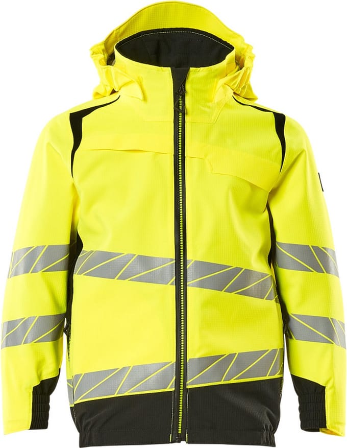 Mascot Accelerate Safe Shelljas voor kinderen 19901-449 - Hi-Vis geel/zwart - 104