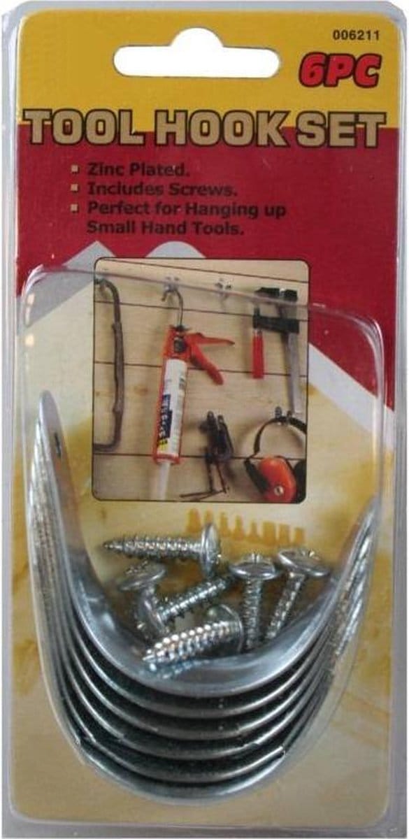 Ophanghaken Set 6 Delig