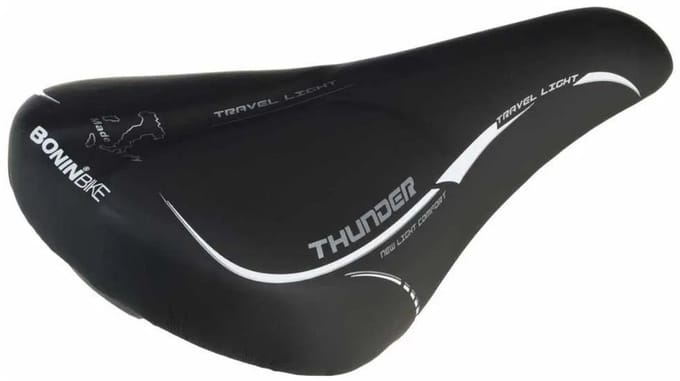 Selle Montegrappa Mtb Thunder Light Zadel Zwart 165 mm