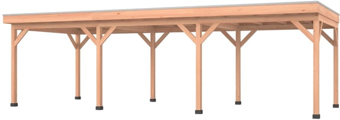 Douglas overkapping, 900 x 350, Westwood Comfort Plus
