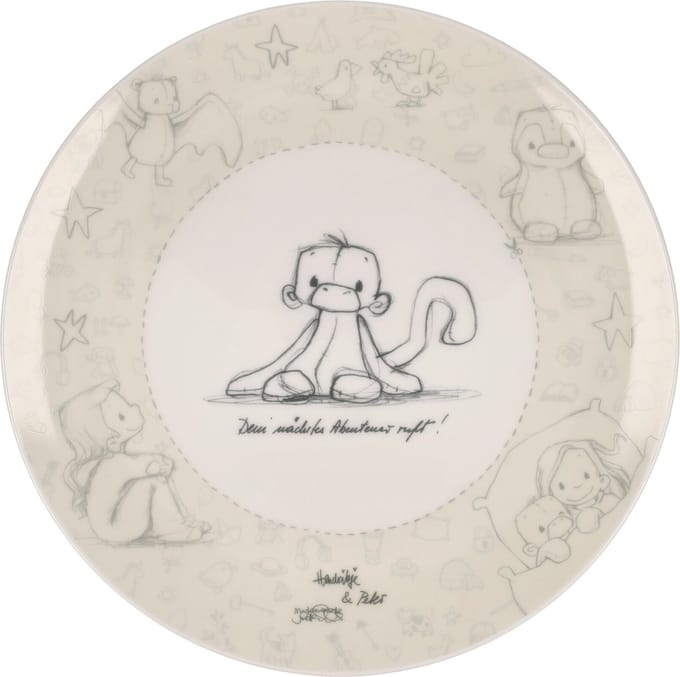 Goebel - Anouk | Bord Geloof in je dromen | Porselein - 23cm