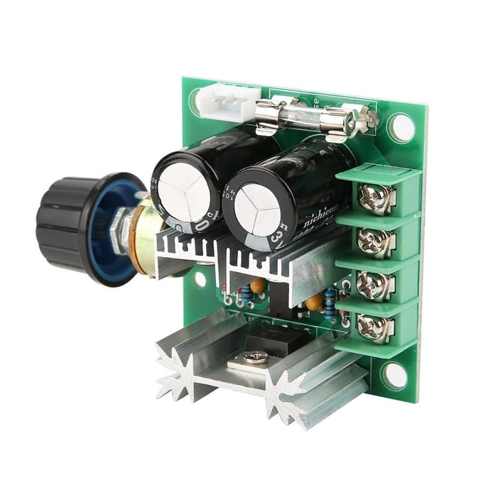 12V40V 10A PWM DC Motorregelaar Traploze Variabele Snelheid Schakelaar Module