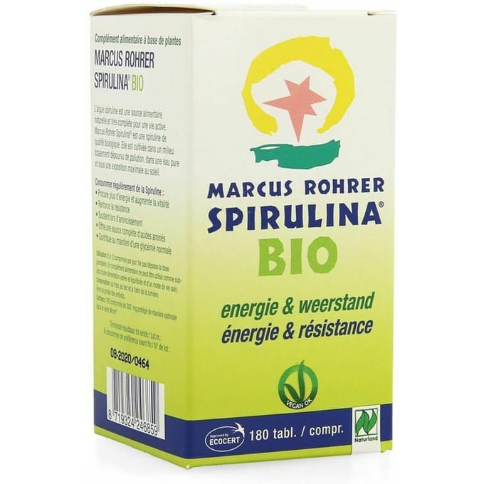Marcus Rohrer Spirulina Comp 180 Bio