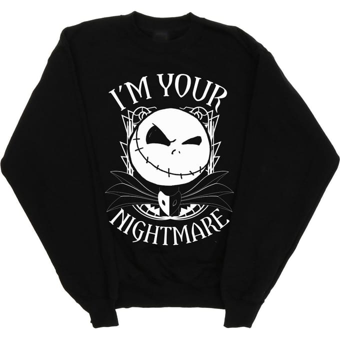 Disney Dames/Dames Nightmare Before Christmas Nightmare Sweatshirt (Zwart)
