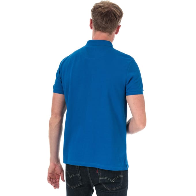Lyle & Scott effen poloshirt voor heren, blauw