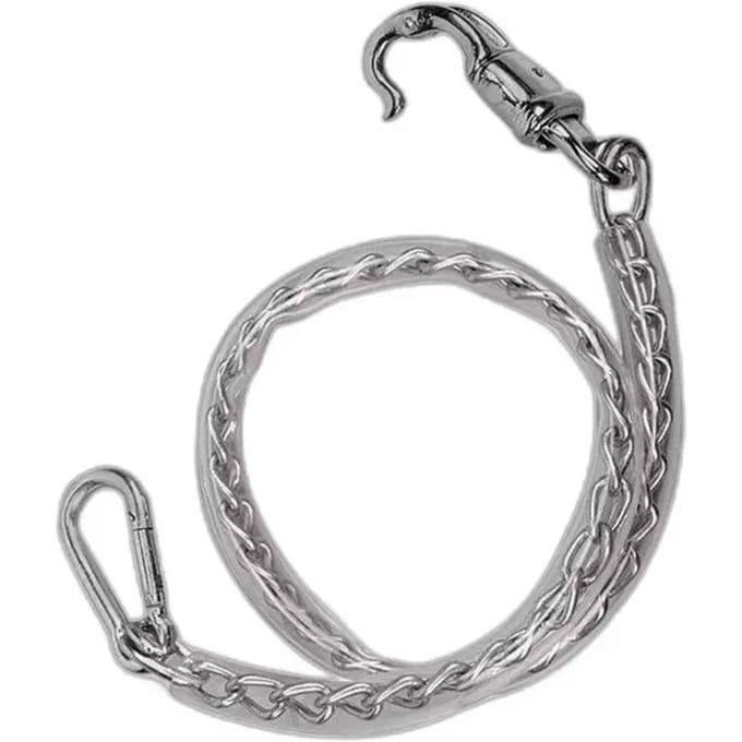 Ketting en doorzichtig plastic koord Norton