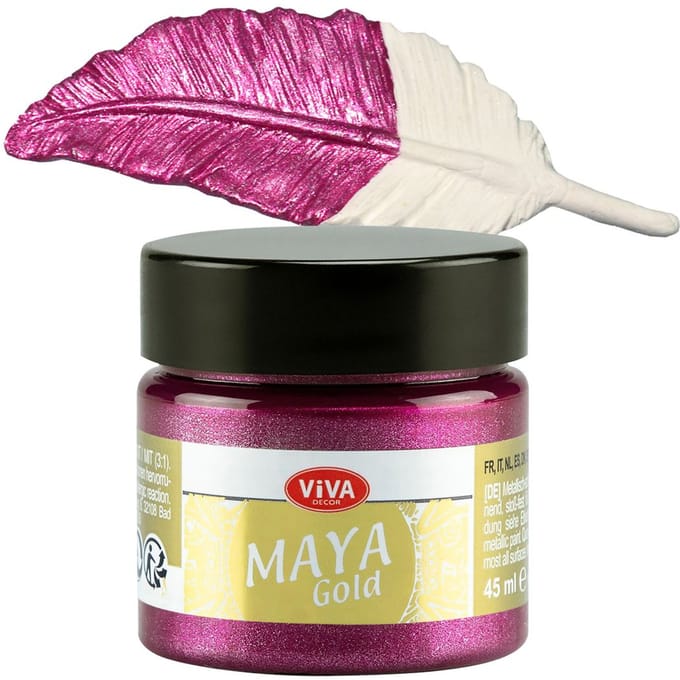 Viva Decor Maya Gold, 45ml - Magenta