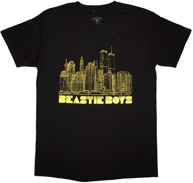 Beastie Boys - NYC Skyline Heren T-shirt - M - Zwart