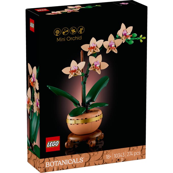 LEGO Botanicals LEGO® Botanicals™ 10343 LEGO - 10343 Botanicals Mini-Orchidee