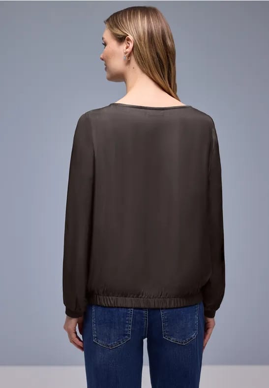 Blouse met elastische zoom