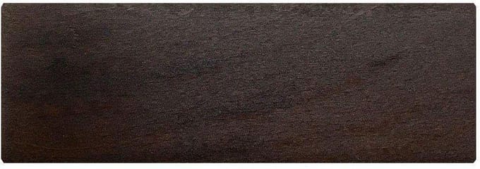 Rechthoekige donkerbruine houten meubelpoot 6 cm