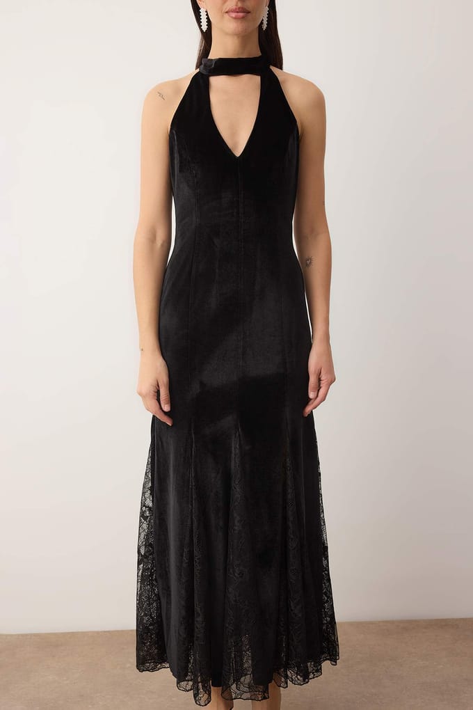 Rechte maxi-jurk voor dames, mouwloos, chic/avond skaterjurk