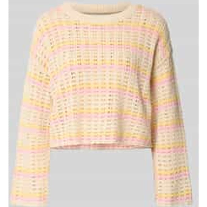 Regular fit gebreide pullover van katoenmix model 'ASA'