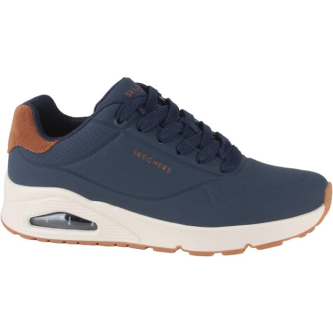 Skechers Uno - Suited On Air - Heren Sneakers - Navy