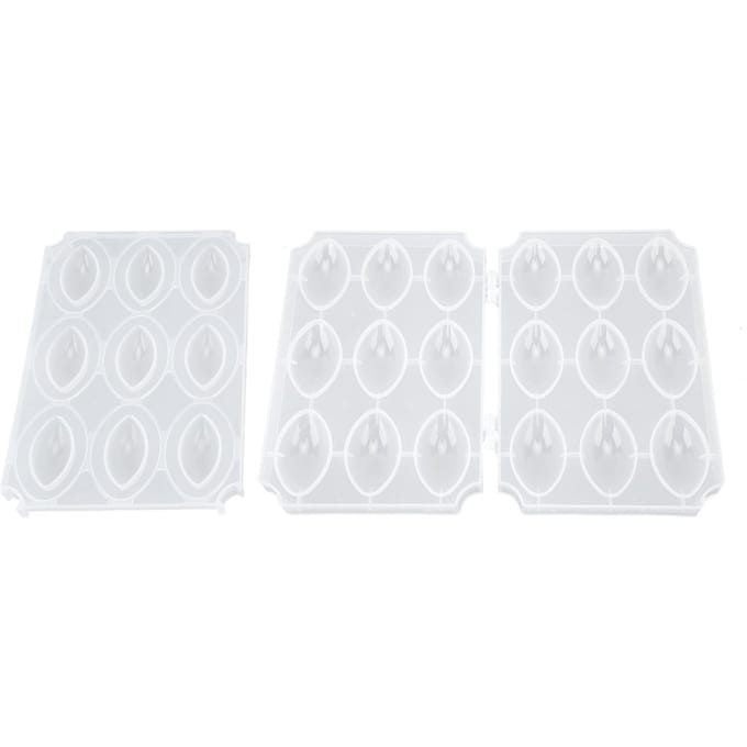 Gehaktbal Vormer Processor Handleiding Gehaktbrood Maker Pers Gereedschap DIY 9 Roosters Zelfgemaakte Vlees Maker Keuken L white