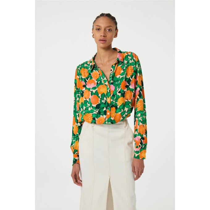 Fabienne Chapot Coco Blouse Grass Is Greener/jus Maat: 34 | Blouses Outlet | Dames | Groen